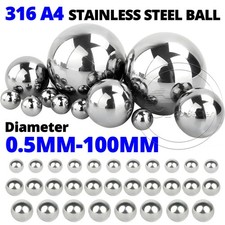 Ø 0.5mm 0.8mm 1mm 1.2mm 1.5mm - 100mm 316L A4 Stainless Steel Ball Bearings picture