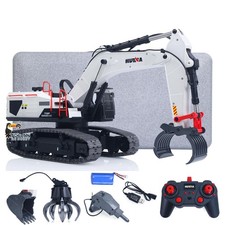 US STOCK 1/14 RC Metal Excavator Model Toys 1594 w/Radio Light Battery Sound picture