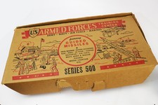 Vintage Marx Toy U.S. Armed Forces Training Center Series 500 and Box Incomplete picture