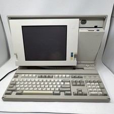 IBM PS/2 P70 8573-121 Portable 386 Computer 4MB RAM Plasma Display Powers On picture