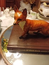 Rare Vintage Beswick Standing Fox Signed.  10