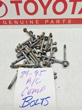 84-95 TOYOTA PICKUP TRUCK 22R 22RE A/C COMPRESSOR MOUNTING BOLTS SET OF 4 BOLTS  picture