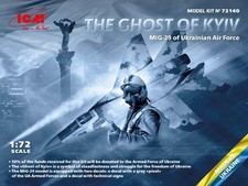 ICM 72140 1/72 the Ghost of Kyiv MIG-29 Ukrainian Air Force Plastic picture