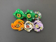 ・Bakuten Shoot Beyblade 6-Piece Set Draciel x3 Galman Death Driger Kerberos picture