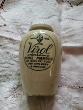 Antique Virol Ironstone Jar, 5.5