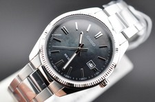 Casio MTP-1302DS-1A Mens 50M WR Watch Stainless Steel mother of pearl New picture