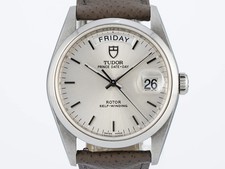 *RARE* Tudor Prince Day-Date Silver Dial Stainless Steel Automatic Watch 76200 picture