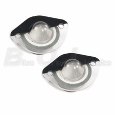 1994-2004 Ford Mustang Rear License Plate Light Lens Lense Lenses (2) picture