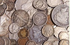 Old U.S. Silver Coin Lot – Vintage American Silver Coins & Classics picture