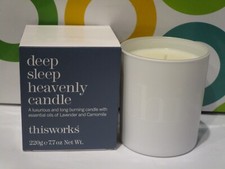 THISWORKS ~ DEEP SLEEP HEAVENLY CANDLE ~ 7.7 OZ picture