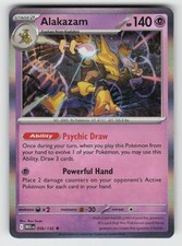 Holo Alakazam 056/132 Rare Mega Evolution Near Mint picture
