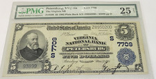 $5.00 1902 $10 National Bank Petersburg Virginia PMG Very Fine 25 Charter S 7709 picture
