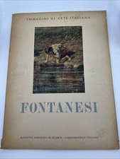 Antonio Fontanesi Italian Art Color Plates Immagini di Arte Italiana c1962 7-6 picture