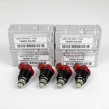 4PCS FJ356 16600-53J00 Fuel Injectors Fit 91-99 Nissan 240SX Nissan Altima picture