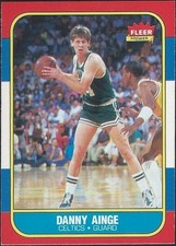 1986-87 Fleer Basketball #4 Danny Ainge RC picture