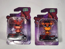 Five Nights at Freddy's  Creepy Cuties Figures By Jazwares Foxy & Freddy Sealed picture