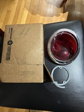 NOS MOPAR 1963 63 Dodge Dart Tail Light Lens W/ Chrome Bezel 270 GT 2421185 picture