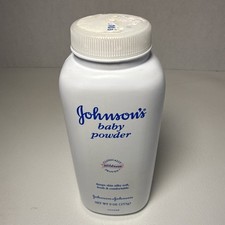 Vintage Johnson's Baby Body Powder 9oz Talc,  Johnson & Johnson 40% Prop picture