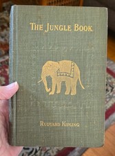 1894 THE JUNGLE BOOK Mowgli Antique FIRST EDITION US RARE Rudyard KIPLING picture