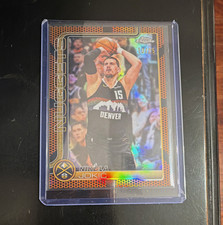 Topps 2025-26 Topps Chrome Nikola Jokic #12 Denver Nuggets Parallel 10/25 picture