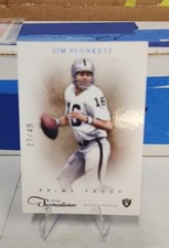 2011 Panini Prime Signatures - Jim Plunkett #92 Prime Proof Blue /49 picture