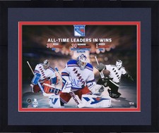 Frmd Henrik Lundqvist Rangers Signed 16