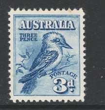 1928 3d BLUE KOOKABURRA 