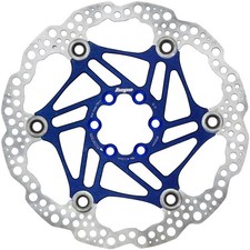 Hope Floating Disc Brake Rotor - 180mm, 6-Bolt, Blue picture