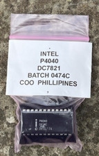 A30) INTEL P4040 - COLLECTOR GRADE - NEW OLD STOCK - UPGRADED C4004 - 1978 picture