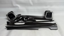 2011-2020 JEEP GRAND CHEROKEE WOOD DASH DOOR TRIM DARK WOODGRAIN SET OEM MATTE picture