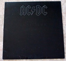 AC/DC Back In Black 1980 LP Vinyl EX Original MASTERDISK RL SD 16018 picture