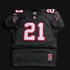 Vintage Reebok Atlanta Falcons Deion Sanders Authentic Jersey NFL HELMET 50/XL picture