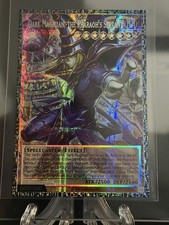 Konami Yu-Gi-Oh Dark Magician Grand Master Rare Single Digit Serial 009/100  picture
