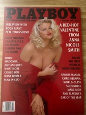Vintage Playboy Magazine February 1994 Anna Nicole Smith. picture