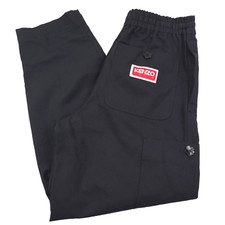 $395 KENZO Paris Black Drawstring Cargo Pants Mens Size XS picture