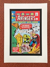 Marvel Comics - Avengers #1 - Stan Lee Signed Limited Edition Print picture
