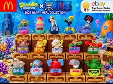 McDonald’s Spongebob X One Piece 2026 Happy Meal Toy #1-15 You Pick Gear 5 Luffy picture
