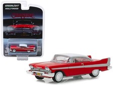 GREENLIGHT 44830C 1:64 1958 PLYMOUTH FURY CHRISTINE HOLLYWOOD SERIES 23 picture
