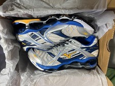 Mizuno Wave Prophecy 1 Blue Yellow Silver D1GA265501 Men's Size picture