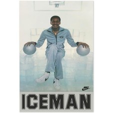 Iceman George Gervin Nike Basketball Classic Poster picture
