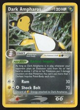 Dark Ampharos Full Holo 2/109 Pokemon Team Rocket Returns LP picture