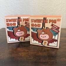 (2 OF) Sweetie Pig Animal Kingdom Sachet Series. Blind Box  New Sealed US Seller picture