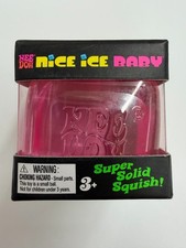 Schylling Nee Doh Nice Ice Baby Single Cube 100% Authentic - New- Pink picture