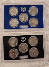 2019 W and 2020 W with Privy - 2 - 5 Quarters Coin Sets 10 coins no box/COA picture