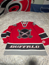 Very Rare Vintage Koho NHL Buffalo Sabres Red Alternate Jersey Adult Size XL picture