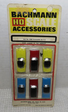 Vtg Bachmann Railroad Accessories AUTOMOBILE SET #2 Cars 2306 HO Scale Train V2 picture