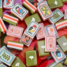 Luxury Grace American Mahjong Tiles 4 Layer Acrylic Decorative Leisure Game Set picture