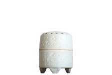 Chinese Qingbai (Shadow Blue) Glaze Cloud Motif Tripod Incense Burner decor picture
