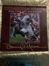 2022 Daniel A. Moore Crimson and White Calendar. Derrick Henry On Cover picture