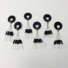 36 X Sliding Float Stops Rubber Grippa Barrel Rig Buffer Line & Braid Fishing picture